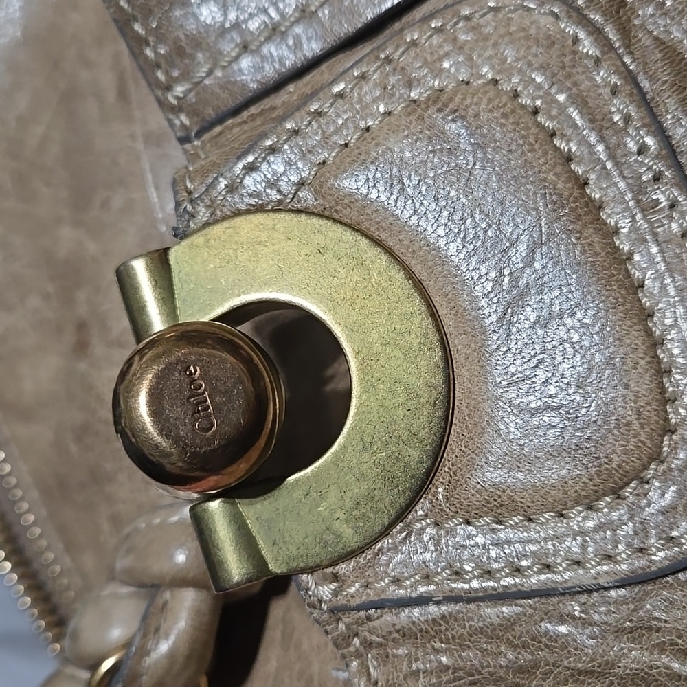 Chloe Heloise Large Lambskin Leather with Entrupy COA - Picture 6 of 16